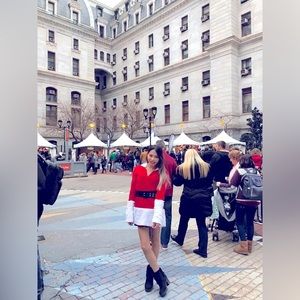 Christmas Xmas Party Cosplay Santa Outfit Size S